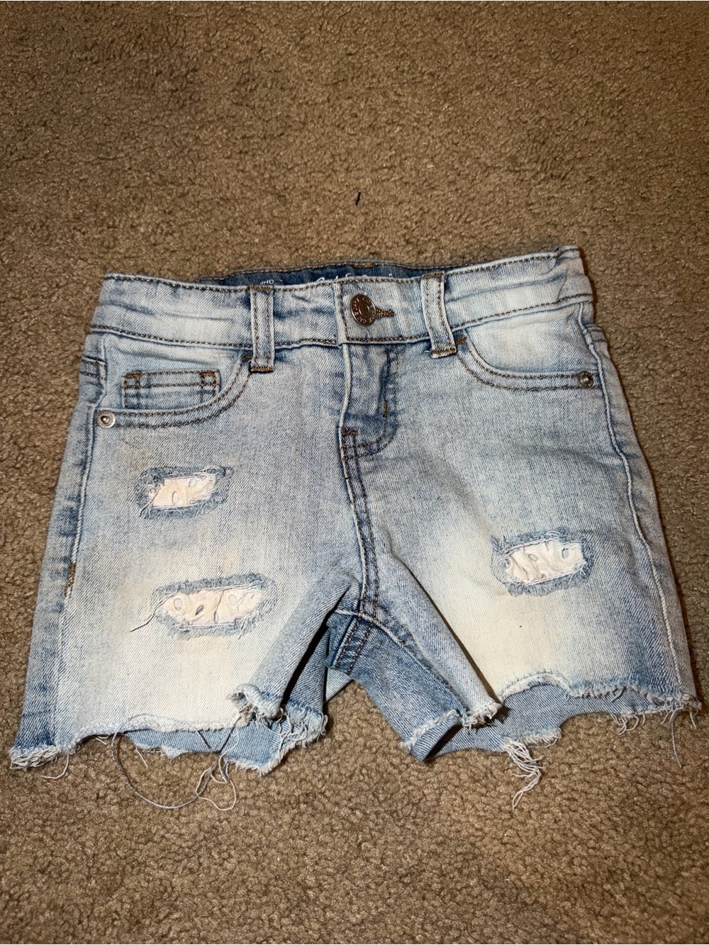 Cat & Jack Light Blue Denim Kids Shorts